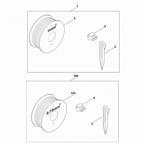 Imagen de A - Material de instalacián kit L Kit L