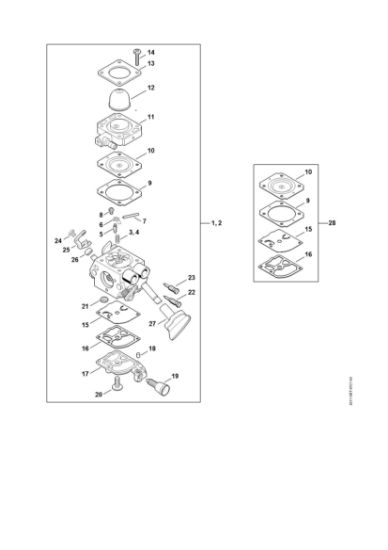 Imagen de Carburador 4241/32, 4241/22 SH 56 C-E