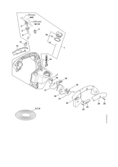 Imagen de Bastidor del manillar SH 86 SH 86 C-E