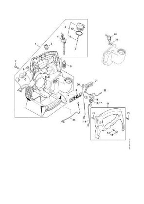 Imagen de Carcasa del ventilador interior BG 45