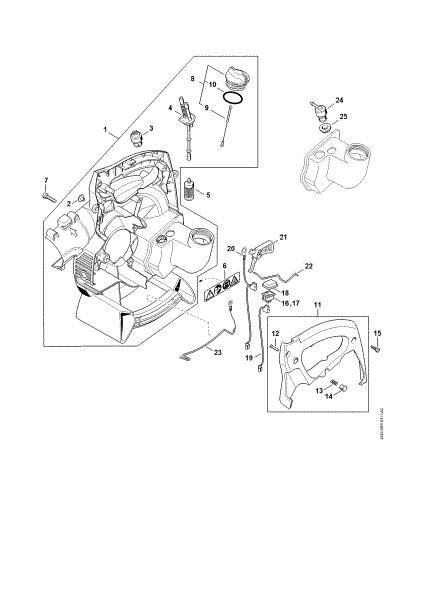 Imagen de Carcasa del ventilador interior BG 45
