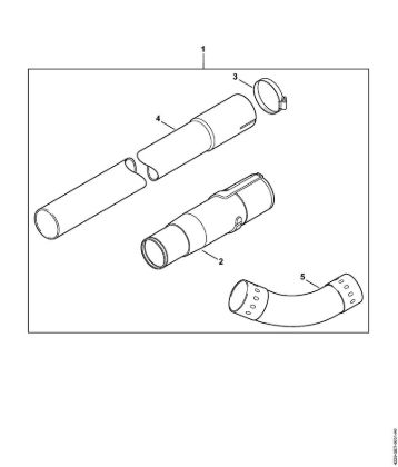 Sopladores (BG, BR) BG 45 Limpiador de canalones de la marca Stihl