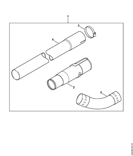Sopladores (BG, BR) BG 45 Limpiador de canalones de la marca Stihl