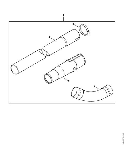 Sopladores (BG, BR) BG 55 C Z KAT Limpiador de canalones de la marca Stihl