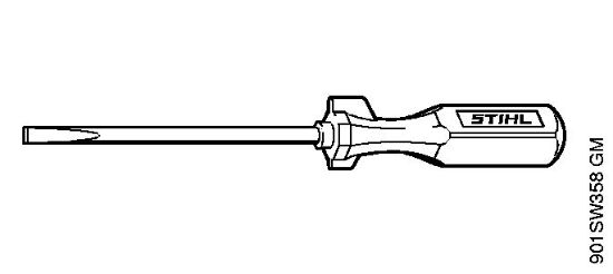 Sopladores (BG, BR) BG 72 Destornillador de la marca Stihl