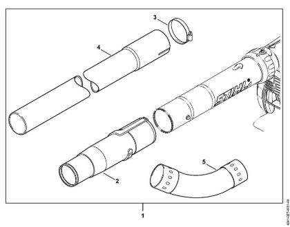Sopladores (BG, BR) BG 86 C-E D Limpiador de canalones de la marca Stihl