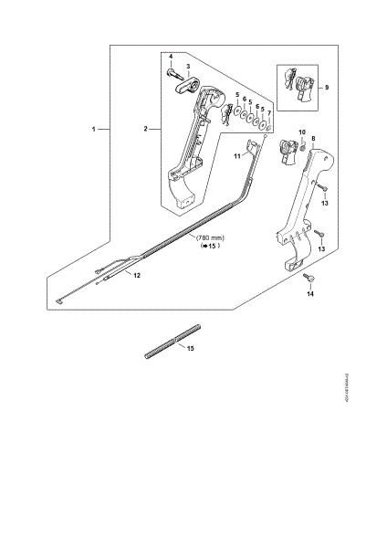 Imagen de Empuáadura de mando ° 67 mm BR 380