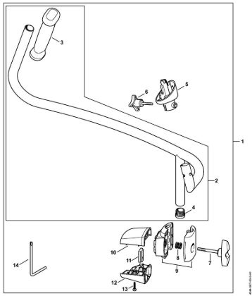 Sopladores (BG, BR) BR 450 C-EF Empuóadura doble de la marca Stihl
