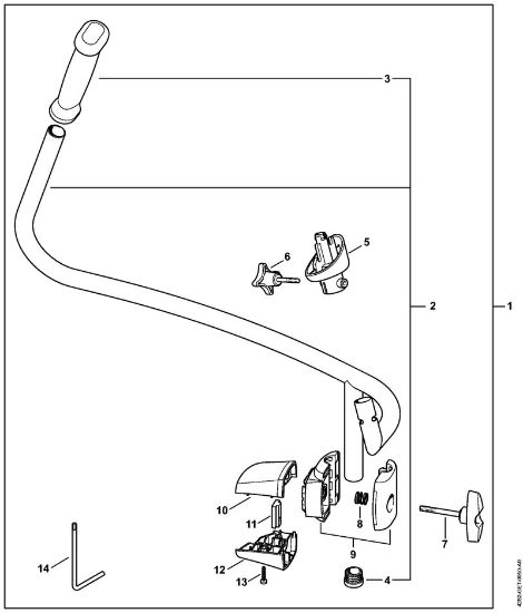 Sopladores (BG, BR) BR 550 Empuóadura doble de la marca Stihl
