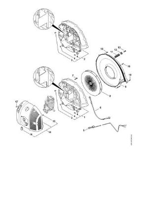 Imagen de Carcasa del ventilador, Cubierta BR 600
