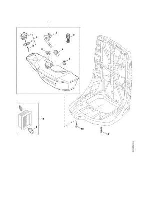 Imagen de Depásito de combustible BR 800 C-E