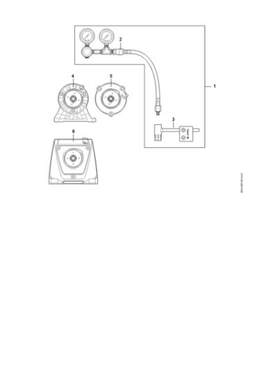 Imagen de Juego comprobador de estanqueidad BR 800 C-E