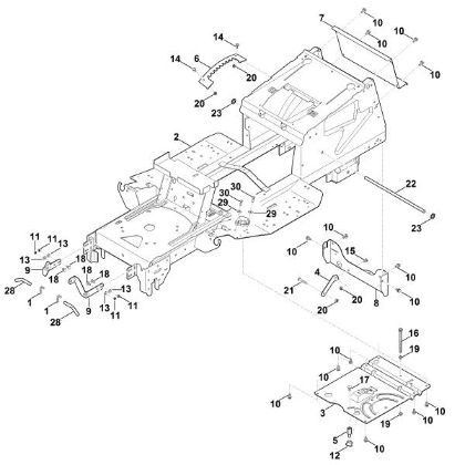 Imagen de A - Bastidor RT 4097.0 SX