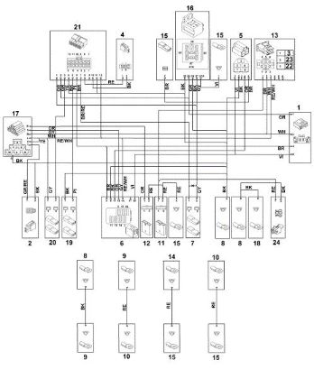 Imagen de O - Esquema de contactos RT 4097.0 SX