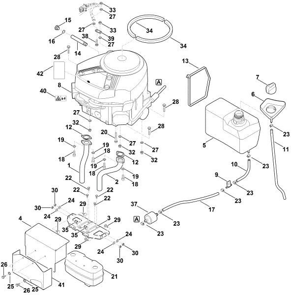 Imagen de G - Motor, depásito RT 4112.0 SZ