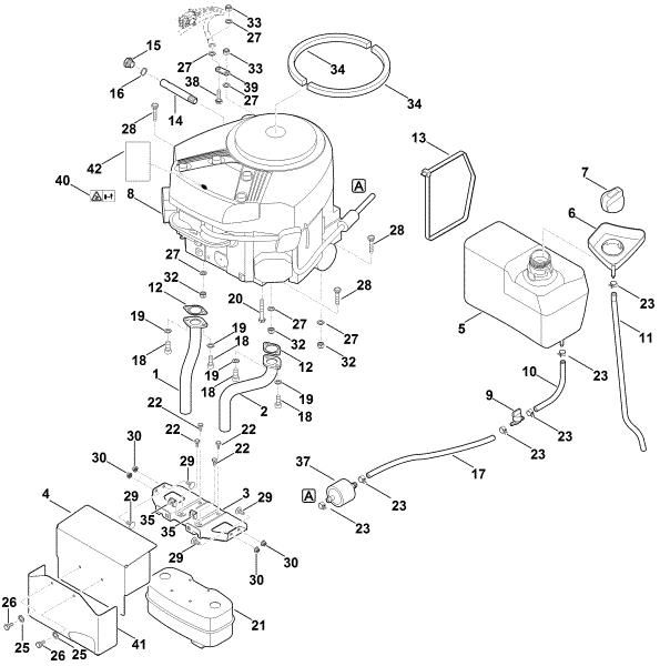 Imagen de H - Motor, depásito RT 5097.0 Z