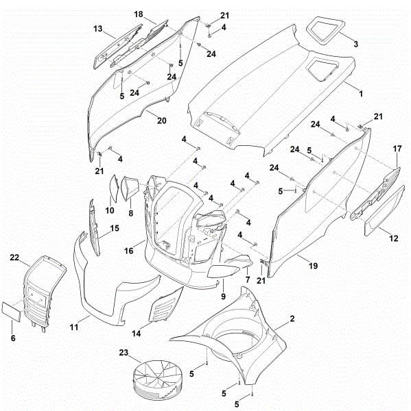 Imagen de D - Capá del motor RT 5097.1