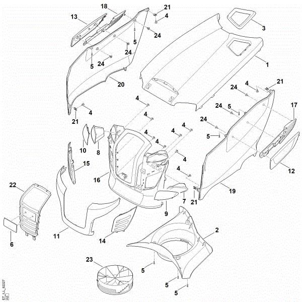 Imagen de D - Capá del motor RT 5112.1 Z