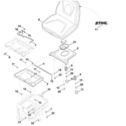 Imagen de F - Asiento RT 6112.0 C