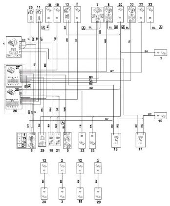 Imagen de R - Esquema de contactos RT 6127.0 ZL