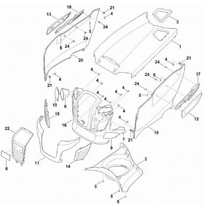 Imagen de D - Capá del motor RT 6127.1 ZL