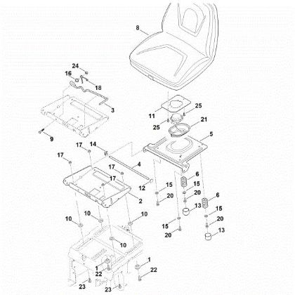 Imagen de F - Asiento RT 6127.1 ZL
