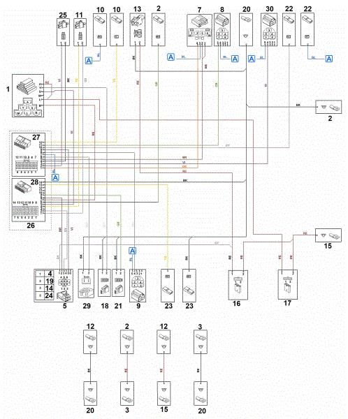 Imagen de R - Esquema de contactos RT 6127.1 ZL