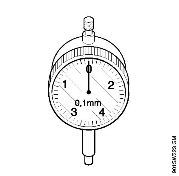 Tronzadoras (TS) TS 420-A Reloj comparador de la marca Stihl