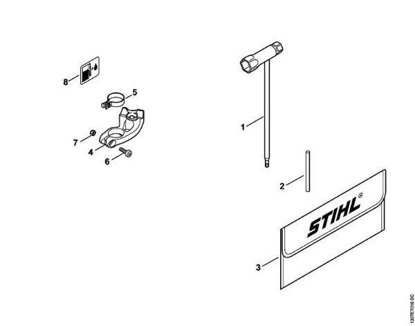 Tronzadoras (TS) TS 480i-A Herramientas, Accesorios extra de la marca Stihl