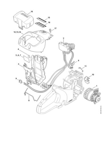 Imagen de Motor eláctrico, Mádulo electránico, Cubierta TSA 230