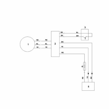 Imagen de E - Esquema de conexiones MVP 850.1 X