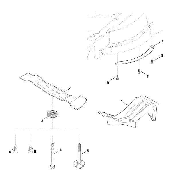 Imagen de A - Kit para mulching AMK 045