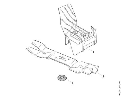 Accesorios Kit 443 A - Kit para mulching de la marca Viking