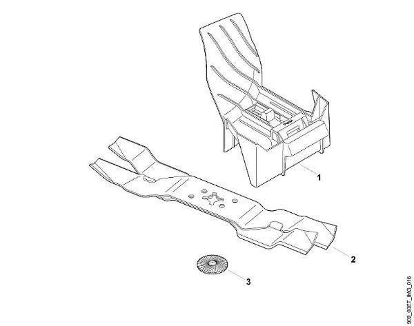 Accesorios Kit 443 A - Kit para mulching de la marca Viking