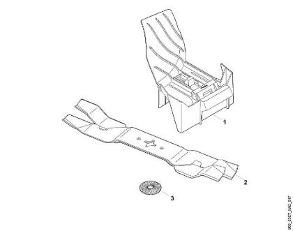 Accesorios Kit 448 A - Kit para mulching de la marca Viking