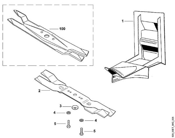 Accesorios Kit 50 MS A - Kit para mulching de la marca Viking