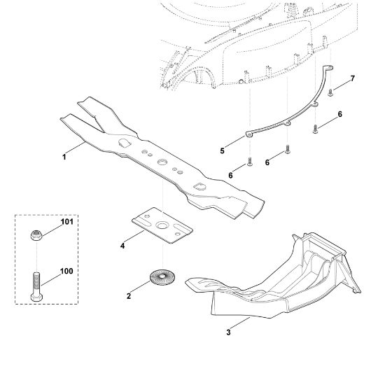 Imagen de A - Kit para mulching Kit 650