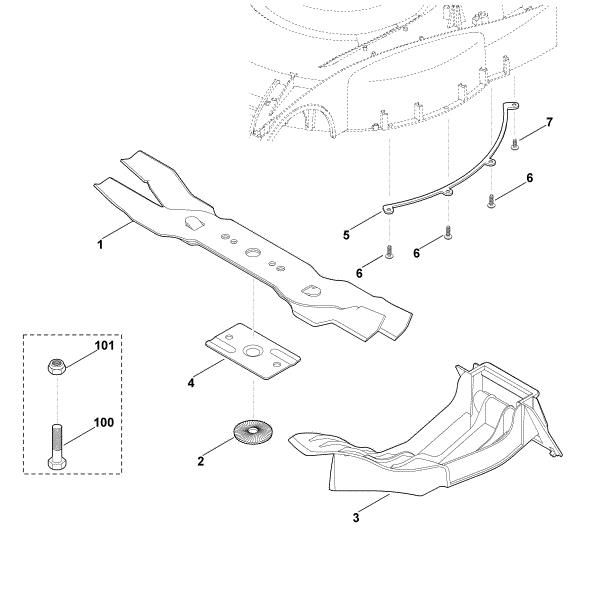 Imagen de A - Kit para mulching Kit 650