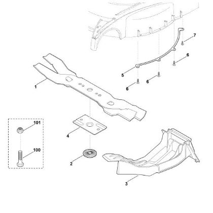 Imagen de A - Kit para mulching Kit 655