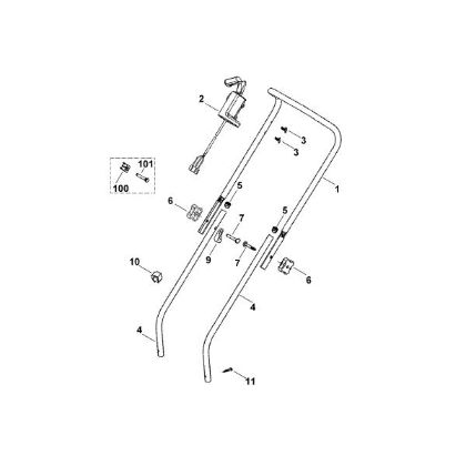 Imagen de A - Manillar MA 350