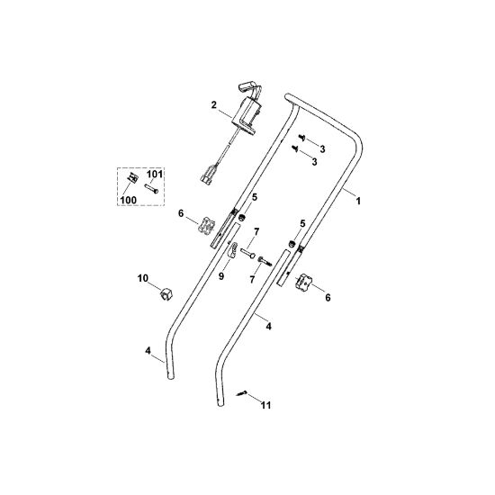 Imagen de A - Manillar MA 350
