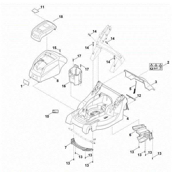 Imagen de B - Carcasa MA 443.1 C