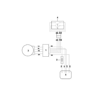 Imagen de H - Esquema de conexiones MA 443.1 C MA 443.1 C