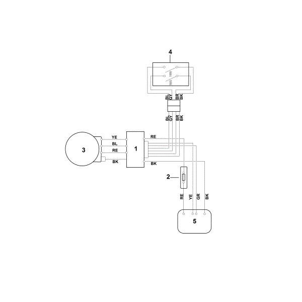 Imagen de H - Esquema de conexiones MA 443.1 C MA 443.1 C
