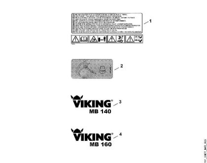MB MB 160 E - Adhesivo de la marca Viking