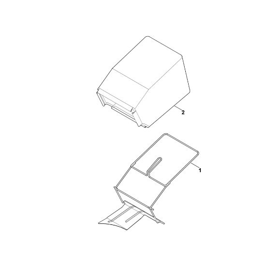 Imagen de E - Saco recogedor de hierba MB 248.1 T
