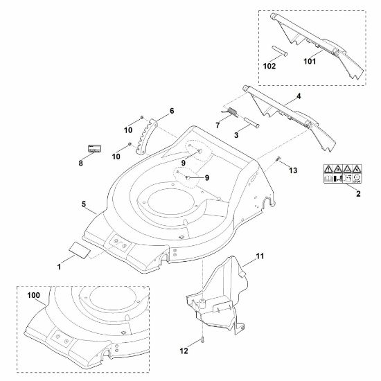 Imagen de B - Carcasa MB 248.2 T