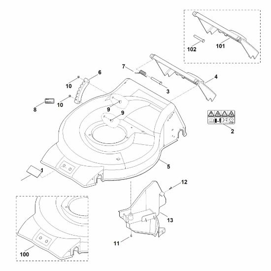 Imagen de B - Carcasa MB 253.0 T