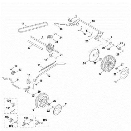Imagen de C - Chasis, Caja de cambios MB 253.1 T
