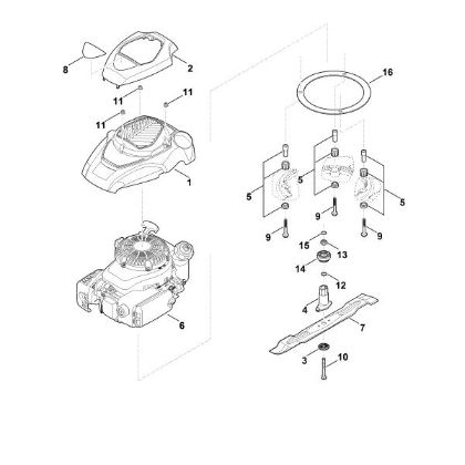 Imagen de E - Motor, cuchilla MB 4.0 RV